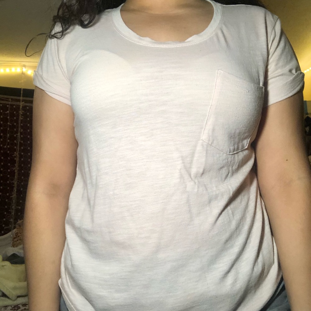 Light pink basic tee - Picture 2 of 2
